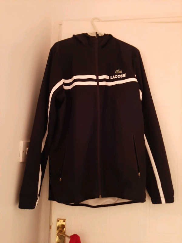 mens lacoste tracksuit top